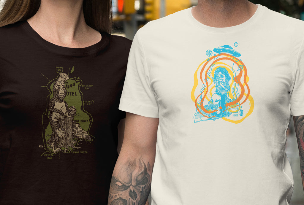 New Bigfoot & UFO T-Shirts!